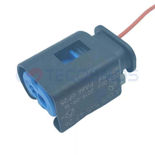 Auto Parts Car Connector Waterproof Shell Harness Plug Suitable for Mercedes Benz 2-pin Female 805-198-546 - image 3